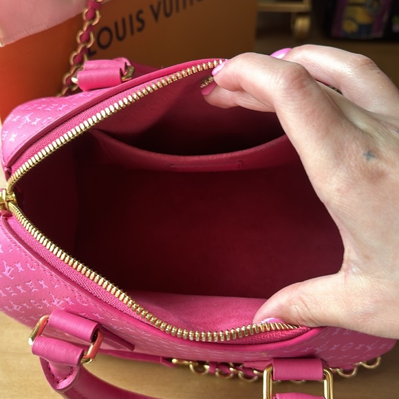 LOUIS VUITTON hot pink mini monogram speedy. - Picture 8 of 8